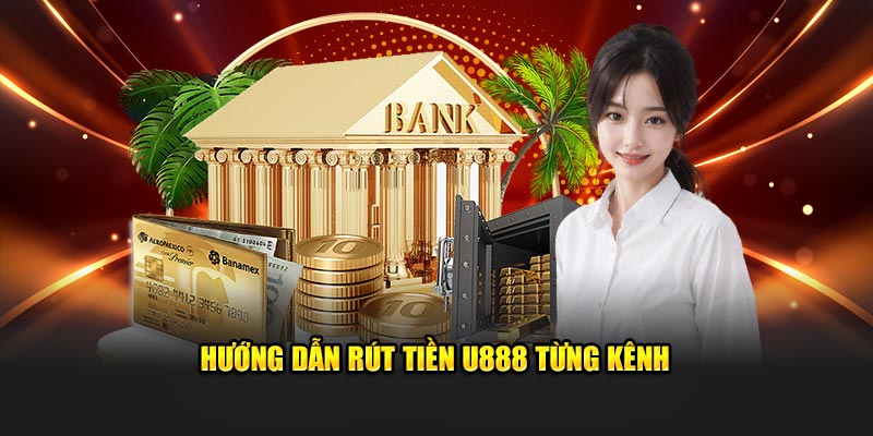 Hướng dẫn rút tiền U888 từng kênh